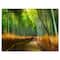 Designart - Arashiyama Bamboo Grove Japan - Oversized Forest Canvas Artwork